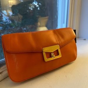 Marc by Marc Jacobs Orange Clutch